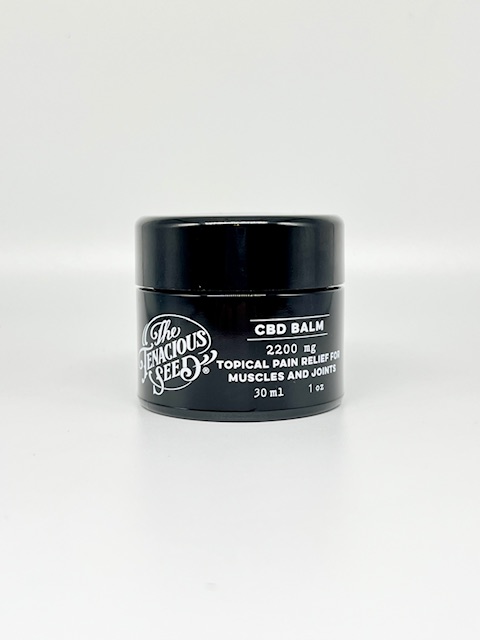 hemp full spectrum cbd muscle balm - the tenacious seed